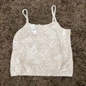 Loft cropped cami/tank